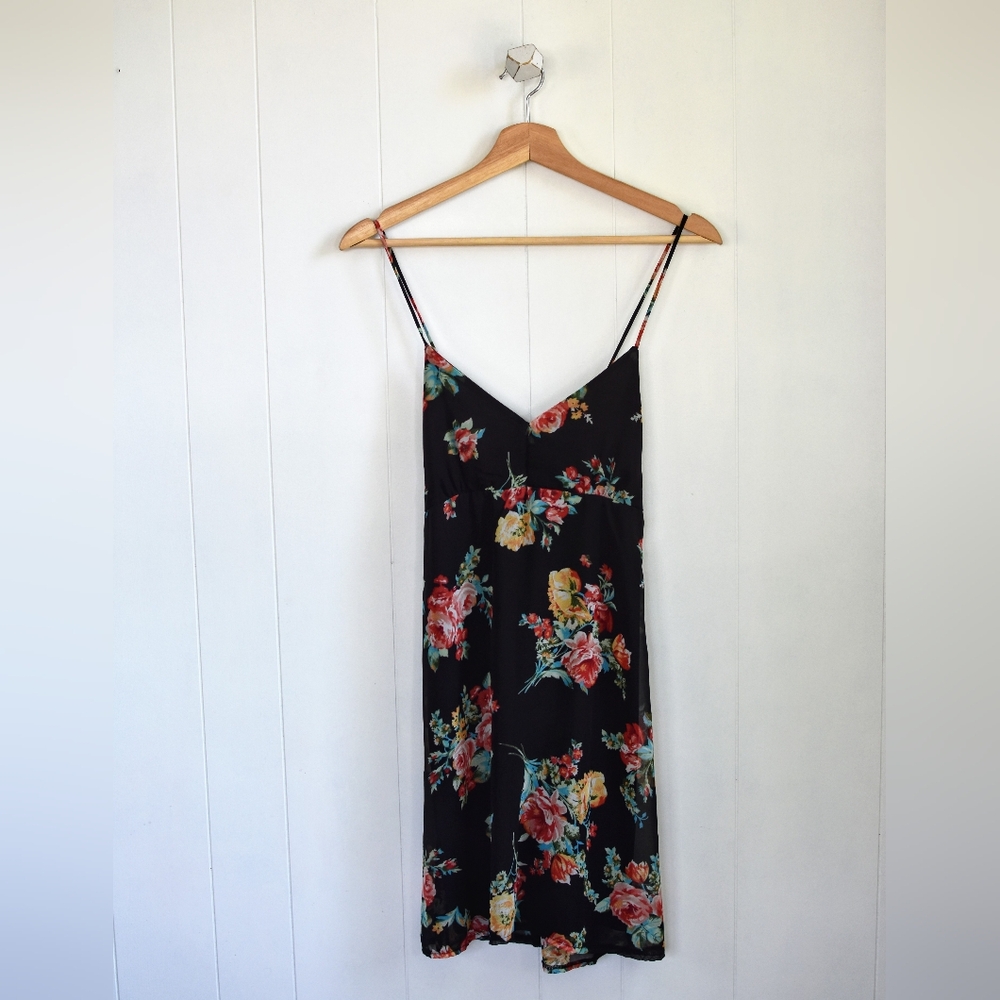 ☆ VINTAGE *Deb Floral Sun Dress
